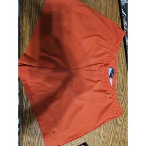 Nike Orange Atheltic Running Shorts Stretchy Women's Size Medium